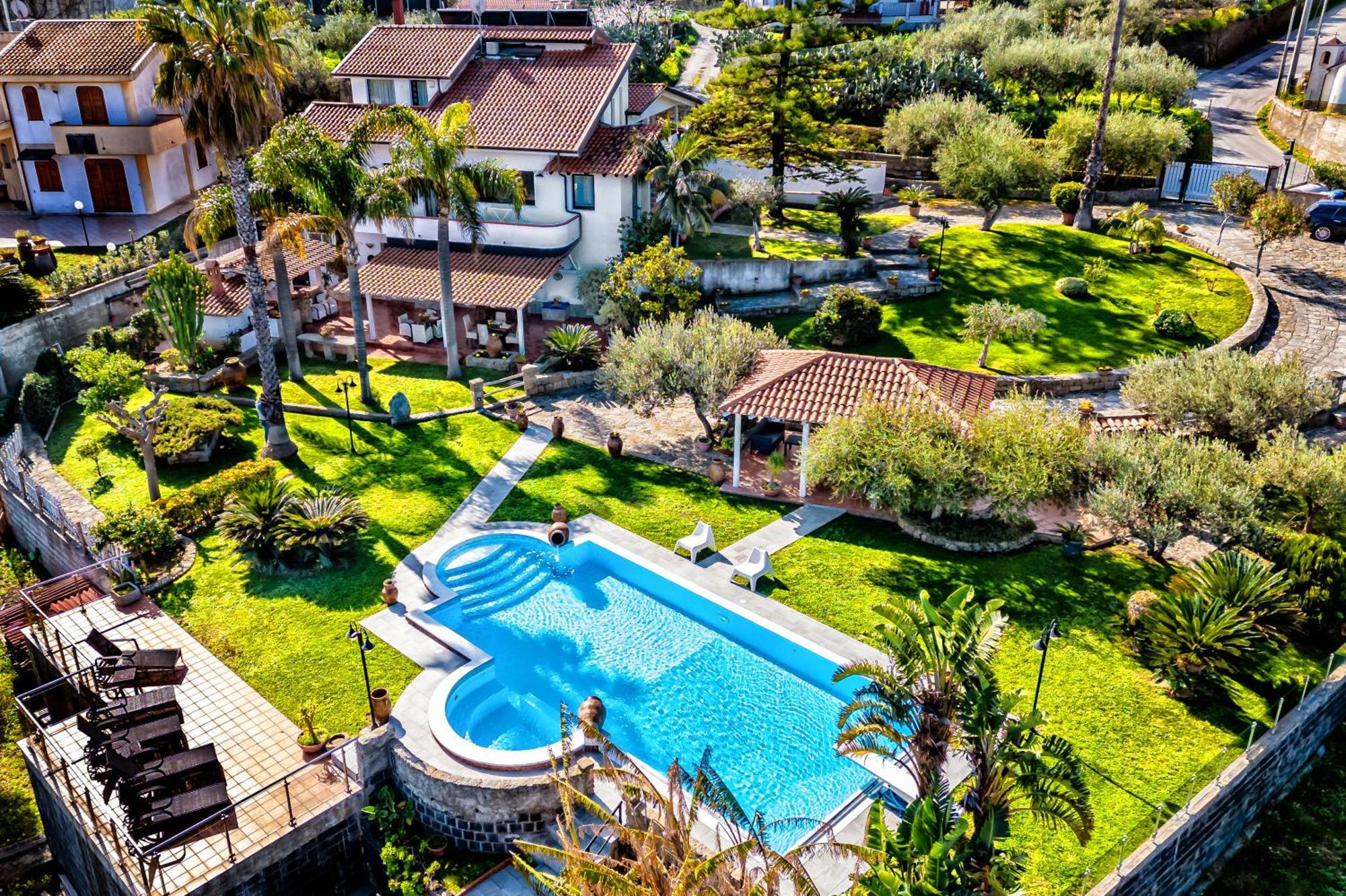 B&B Villa Bency Капо-д'Орландо Экстерьер фото